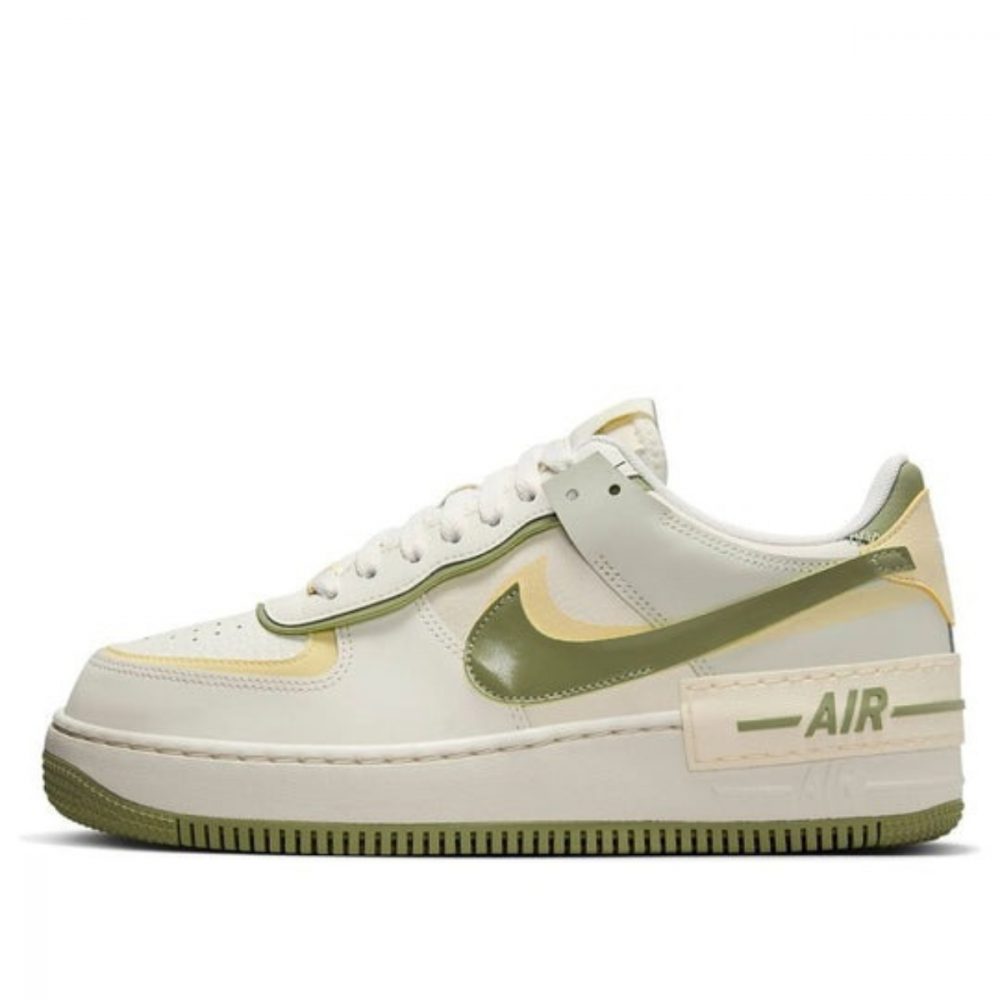 Giày (WMNS) Nike Air Force 1 Shadow ‘Pale Ivory Oil Green’ FN6335-101