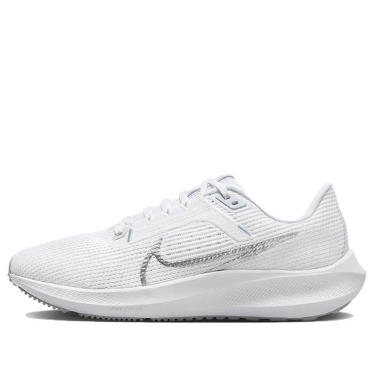 Giày (WMNS) Nike Air Zoom Pegasus 40 ‘White Metallic Silver’ DV3854-101