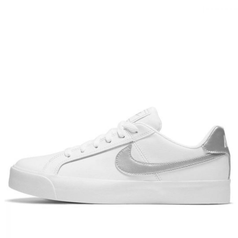 Giày (WMNS) Nike Court Royale AC ‘White Metallic Silver’ AO2810-114