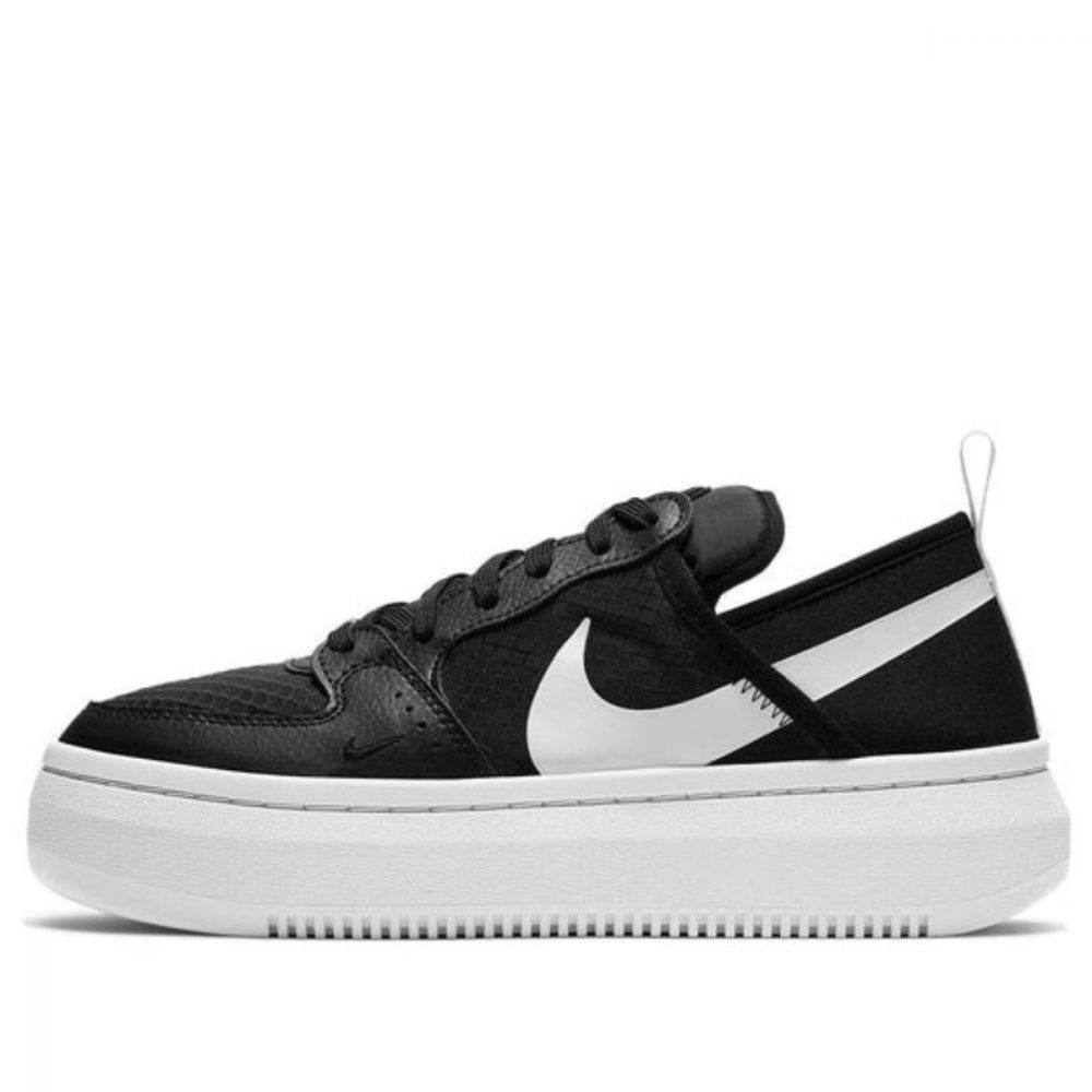Giày (WMNS) Nike Court Vision Alta TXT ‘Black White’ CW6536-001