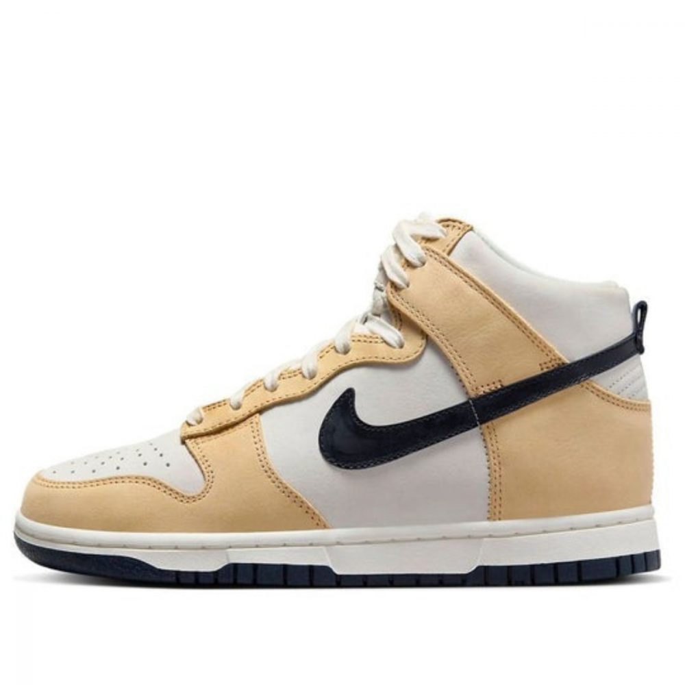 Giày (WMNS) Nike Dunk High Premium ‘Sesame Obsidian’ DX2044-101