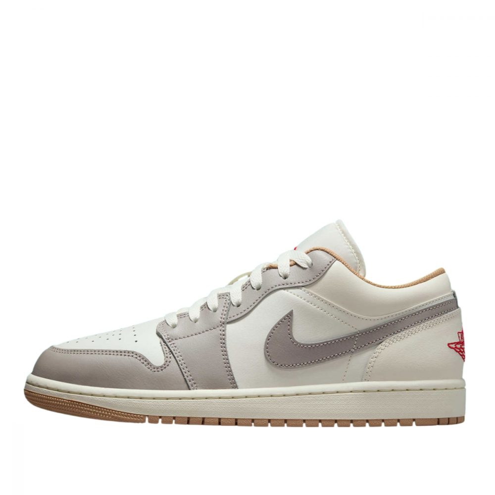 Giày Air Jordan 1 Low ‘Red College Grey’ 553558-169
