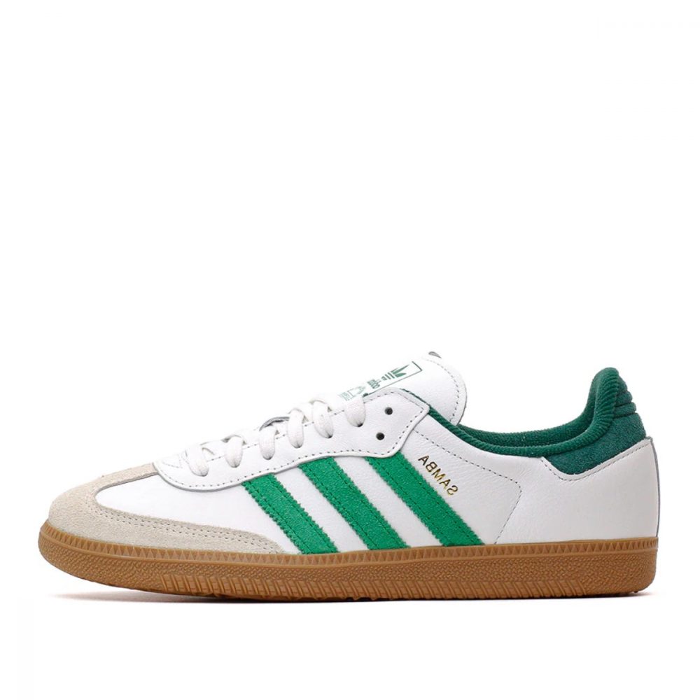 Giày adidas Samba OG ‘White Green Collegiate Green’ JI3202