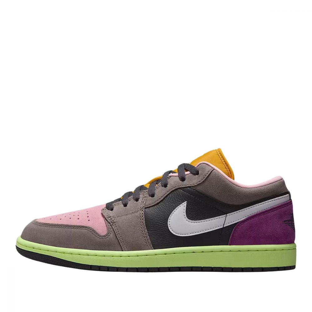 Giày Air Jordan 1 Low SE ‘Oil Grey/Cave Stone/Arctic Punch/White’ HQ2010-005