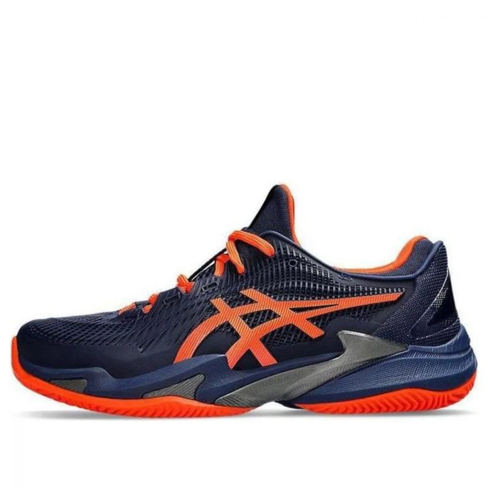 Giày Tennis/Pickleball ASICS Court FF 3 Clay ‘Dark Blue Orange’ 1041A371-401
