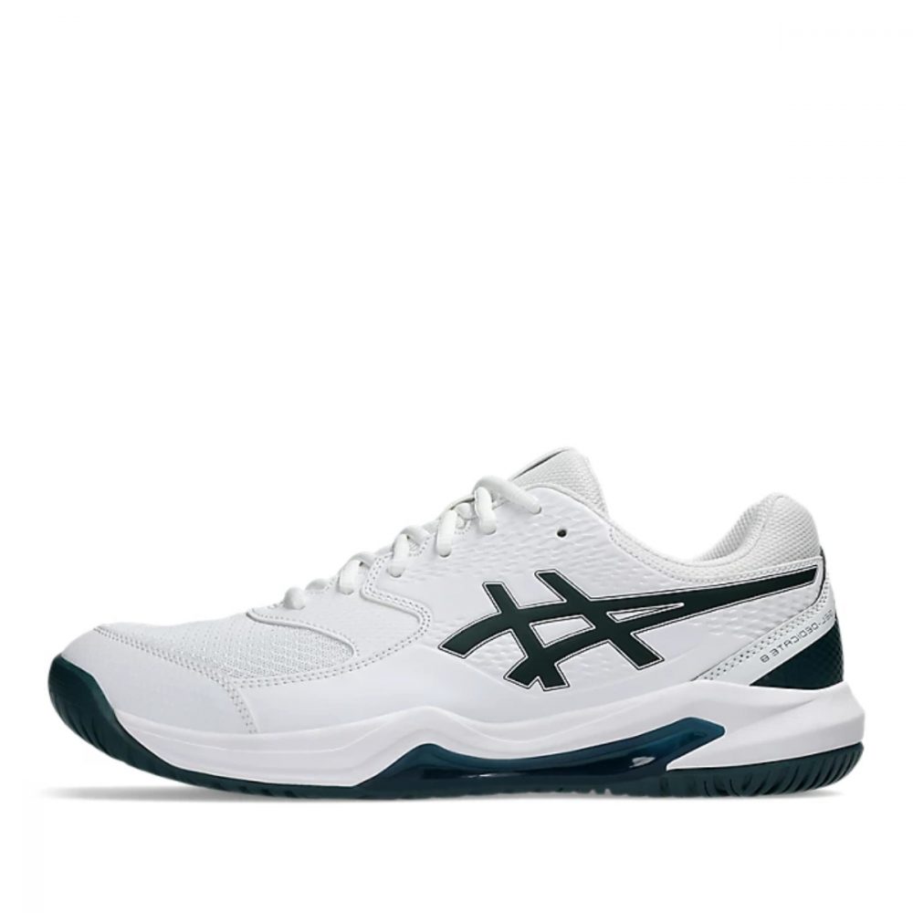 Giày Tennis/Pickleball Asics Gel-Dedicate 8 Wide White Saxon Green 1041A410-104