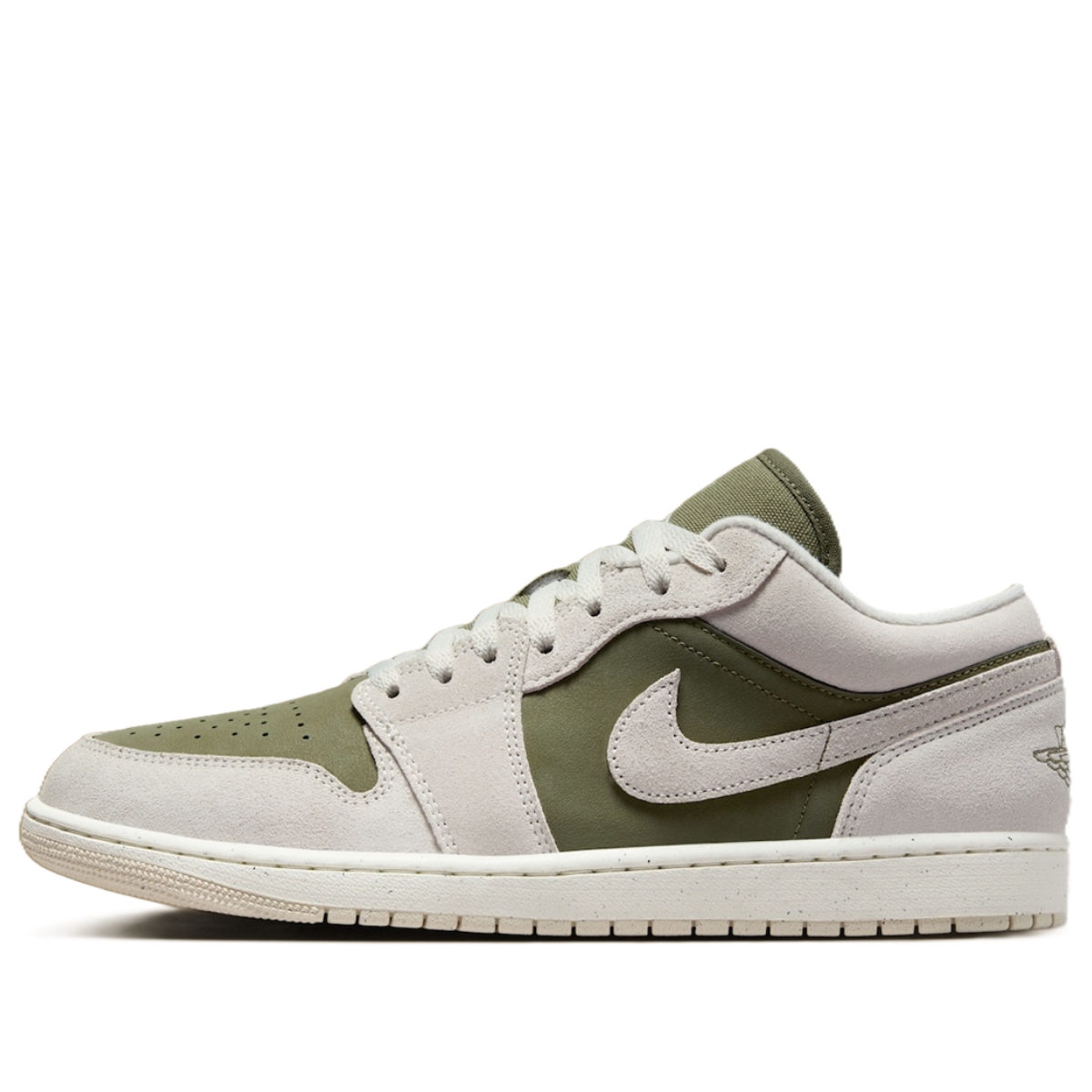 Giày Nike Air Jordan 1 Low SE ‘Medium Olive Sail’ HV4089-201
